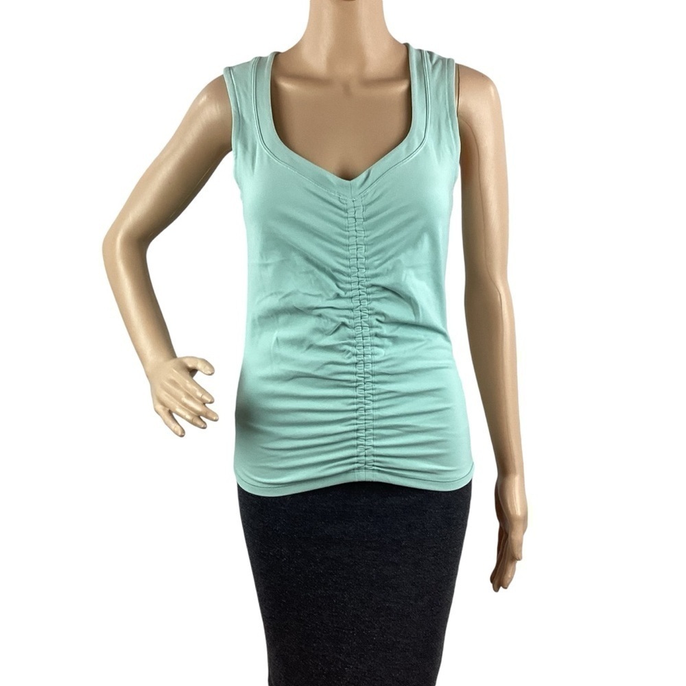 Athleta Cinch Tank Reef Green Size S